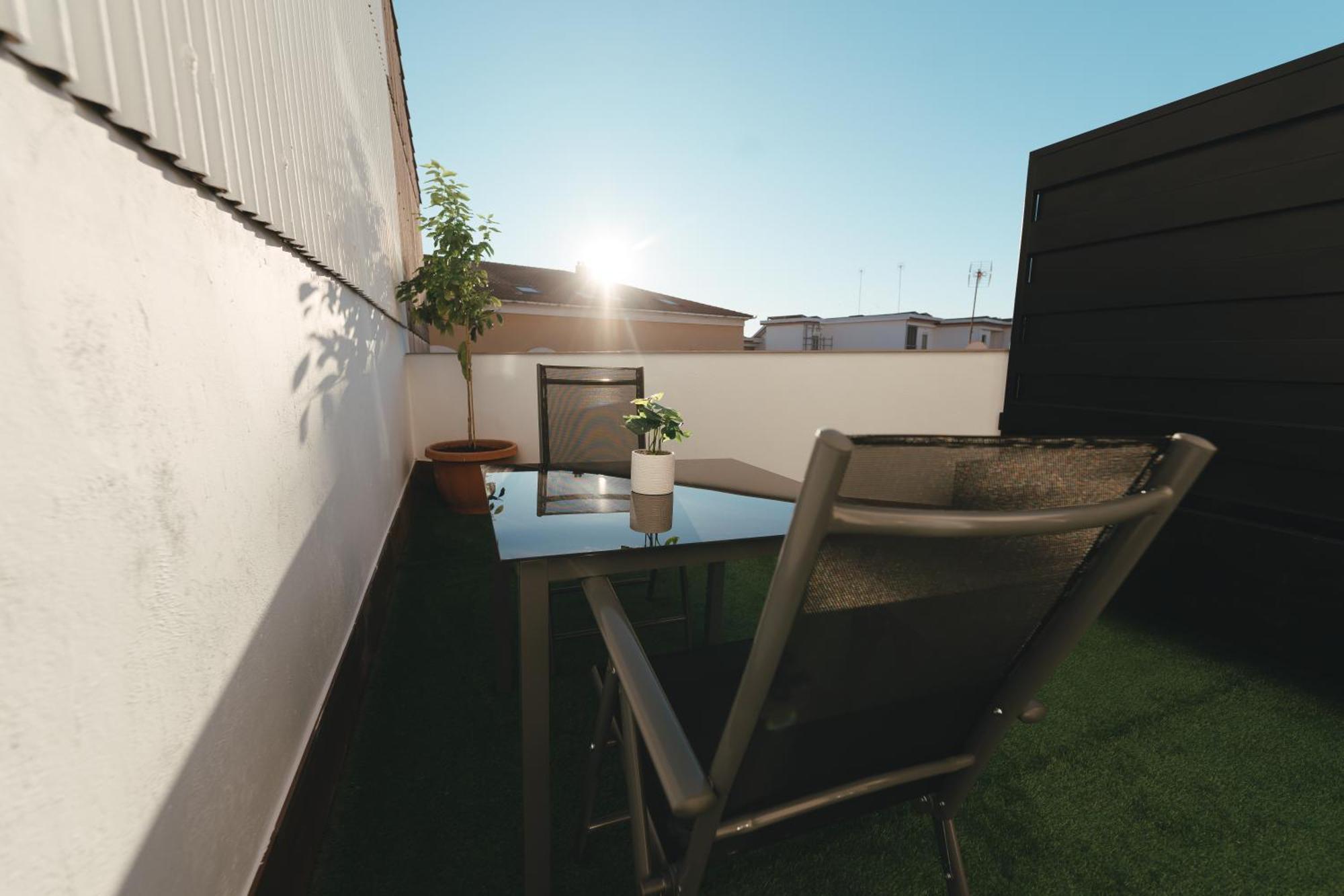 Macarena Suites Caces Esterno foto